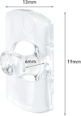 Command Decorating Clips Clear 20-Clip 17026CLR-ES view 3