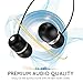 [Newest Design] Foldable Bluetooth Headset, Senbowe™ Upgrade Wireless Neckband Bluetooth Headset with Retractable Earbud and Foldable Design for iPhone, Android, Other Bluetooth Enabled Devices