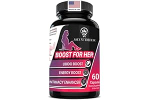 Vitafemi Female Libido Booster for Women | Female Enhancement | Horny Goat Weed 1000mg | Boost for Her | Natural Lubrication | Maca Tongkat ali | Natural & Safe 3rd Party Tested