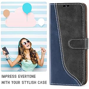 Mulbess Cover per Xiaomi Mi 10T Lite 5G, Custodia a Libro, Magnetica Flip con Chiusura, Interno TPU Antiurto Portafoglio… - immagine 4