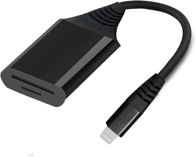 SD Card Reader Compatible with iPhone iPad, 2 in 1 SD Amazon.co.uk