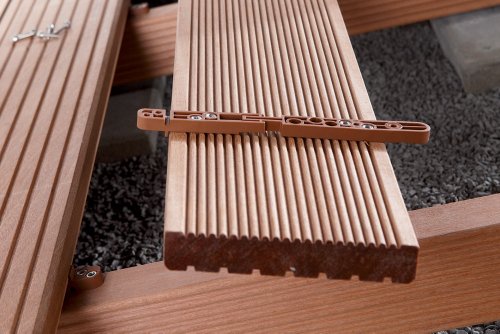 wolfcraft Verbinder-Set für erste und letzte Terrassendiele I 6973000 I Für einen sauberen Terrassenabschluss – Bild 4