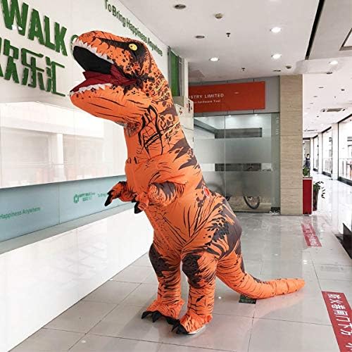 Inflatable Saur Costume Fantasia Halloween Cosplay Saur Costumes for Adult Disfraces S Fan Operated