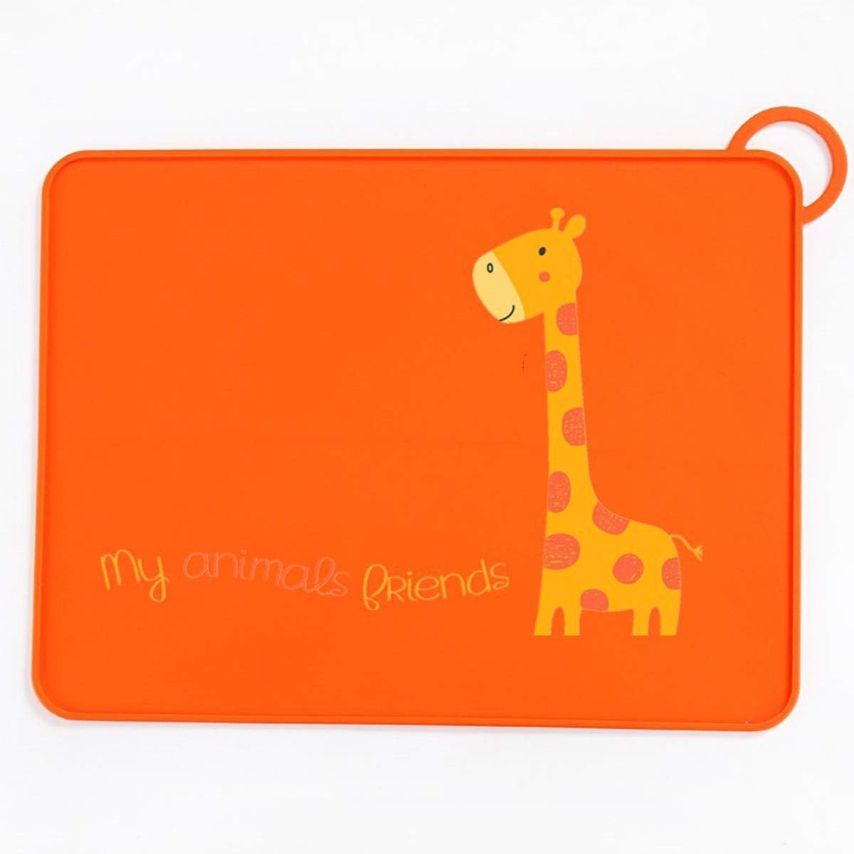 AODECOR Silicone Placemats for Kids Baby Toddlers Reusable
