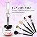 Uniqcare Electric Makeup Brush Cleaner and Dryer- Professional, Automatic, Mess-free, Quick and Easy Cleaning- Fits most cosmetic make up brushes- Better Skin Care!! (white)