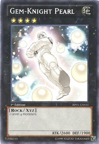 Yu-Gi-Oh! - Gem-Knight Pearl (BP01-EN031) - Battle Pack: Epic Dawn - 1st Edit...
