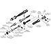 Moore's Ideal Products 10130 X-Duty CVD Kit for Rear Traxxas Slash/Slash 4x4