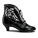 Funtasma by Pleaser Women's Dame-05 Ankle Boot,Black Polyurethane,9 M US