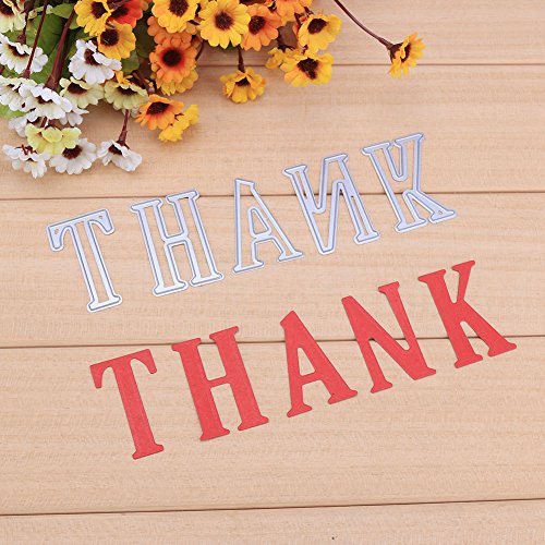 26pcs/Set 5CM Large Big Alphabet Letters Metal Cutting Dies for DIY Scrapbooking Photo Album Embossing Paper Cards Decor Crafts - Thumbnail 2