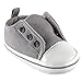 Luvable Friends Unisex Baby Crib Shoes, Gray, 12-18 Months