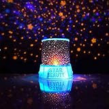 Gladle® Romantic Blue Amazing Master Star Sky Cosmos Universal Night Light Lamp Baby Kid Chidren Sleep Dreamlike Projector Christmas Gift Present