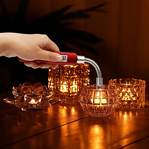 Lighters Long Electric Long LighterLong Neck Rechargeable Plasma Arc