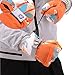 Ski Gloves, Yidomto Waterproof Warmest Winter Snow Gloves for Mens, Womens, Boys, Girls, Kids (Orange-M)
