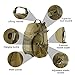 HUKOER 35L/45L Military Tactical Backpack -Tactical Assault Molle Rucksacks Waterproof Expandable Hunting Backpack Outdoor Daypack for Hiking Camping Trekking Hunting Bag (Khaki-35L)
