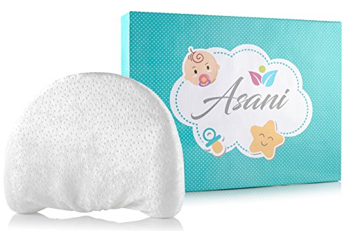 image for Asani Head Shaping Baby Memory Foam Pillow with Extra-Soft Organic Pil