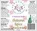Organic Fields of Heather Autumn Spice Organic & Natural Deodorant With Botanically Infused Ingredients, 2.5 fl. Oz