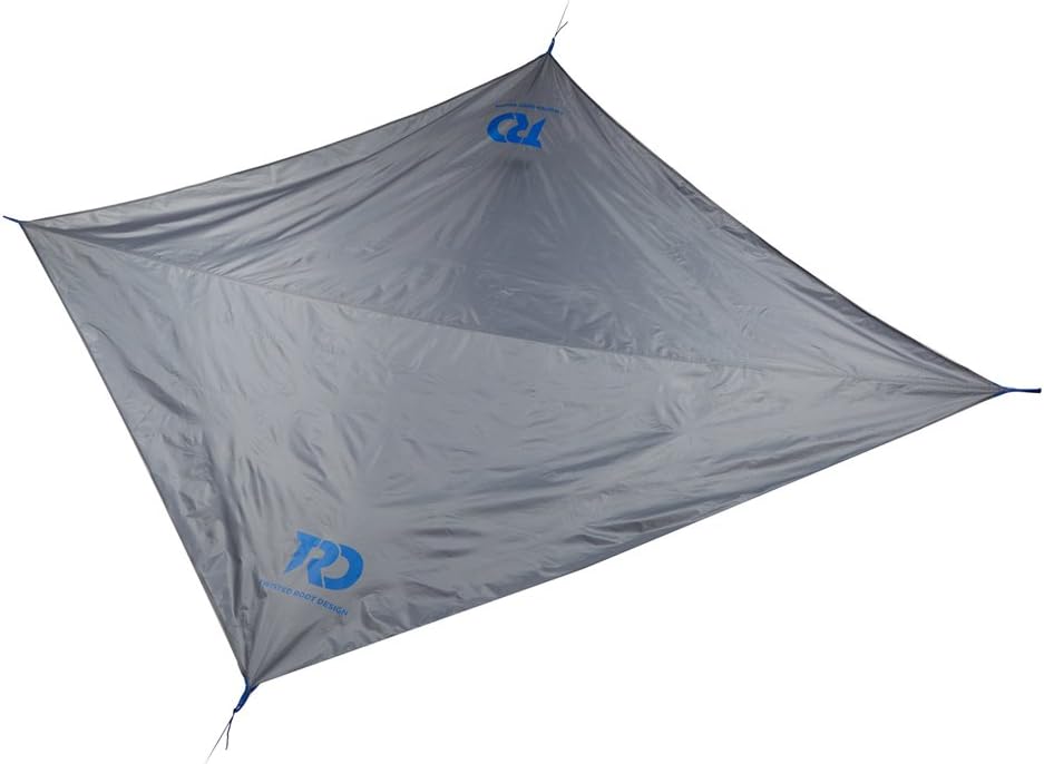 Twisted Root Design Twisted Cloudburst Rainfly, Smoke Grey/Blue