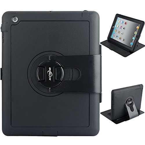 Acctrend Ipad Case, Military Standard, Heavy Duty Case for Ipad 4, 3, and 2, Built in Screen Protector Black Acctrend Ipad Case, Military Standard, Heavy Duty Case for Ipad 4, 3, and 2, Built in Screen Protector Black