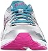 ASICS Women's Gt-1000 5 Running Shoe, Glacier Gray/Pink Glow/Ocean Depth, 7 M US