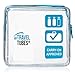 TSA Approved Clear Travel Toiletry Bag 3-1-1 Airline Carry On | Quart Sized