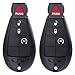 ECCPP IYZ-C01C IYZC01C 2-Pack Keyless Entry Remote Car Key Fob Replacement for 2008-2010 Fit for Chrysler 300 3.5L 2008-2010 Fit for Chrysler 300 5.7L 4 Button