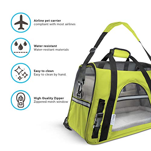 Paws & Pals Airline Approved Pet Carrier SoftSided Carriers for