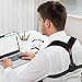 WASY Posture Corrector For Women Men - Effective and Comfortable Adjustable Posture Correct Brace - Back Brace - Posture Brace - Clavicle Support Brace - Posture Support - Upper Back