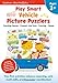 Play Smart Vehicle Picture Puzzlers Age 3+: Preschool Activity Workbook with Stickers for Toddlers Ages 3, 4, 5: Learn Using Favorite Themes: Tracing, Mazes, Matching Games (Full Color Pages)
