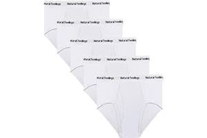 Natural Feelings Men's Briefs Underwear Multipack Mens Cotton Full Rise Briefs with Comfort Waistband S M L XL XXL…