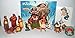Disney Moana Movie Deluxe Party Favors Goody Bag Fillers Set with 12 Movie Figures, a Sparkle Ring and a Tattoo Sheet