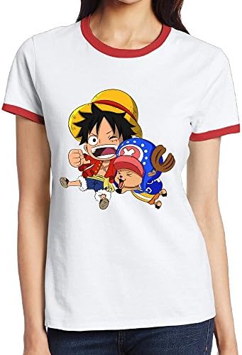 Topneen Women's Anime One Piece Luffy T-shirt