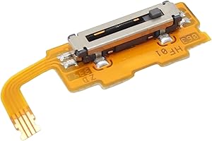 Yuly Volume Slider Switch Cable for 3Ds XL Volume On Off Button Ribbon Cable Replacement Part Gaming Accessories Volume Slide