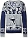 NFL Women's V-Neck Sweater, Dallas Cowboys, Small