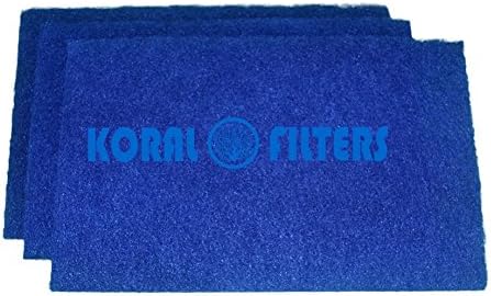 Koi Pond Filter Rigid Media Pads, 3 Pack (12.5" x 20")