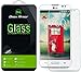 Dmax Armor for LG Ultimate 2 L41C Glass Screen Protector, [Tempered Glass] 0.3mm 9H Hardness, Anti-Scratch, Anti-Fingerprint, Bubble Free, Ultra-Clear