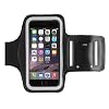 KHOMO Antislip sportarmband voor iPhone 8, iPhone 7, iPhone 6, zwart