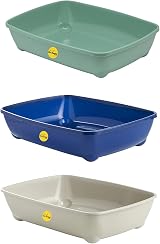 Cat Centre Grey Jumbo Open Cat Litter Tray 56cm XL Open Top Pan view 7