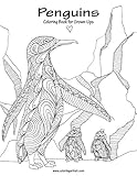 Penguins Coloring Book for Grown-Ups 1 (Volume 1) by 