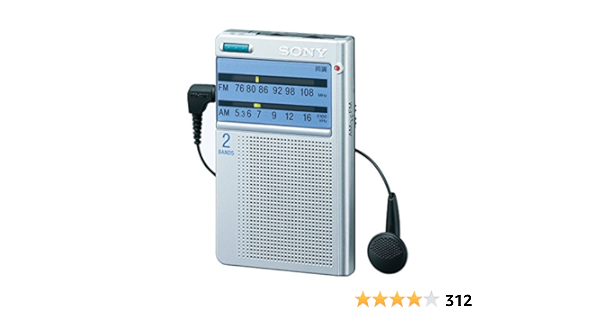 Amazon Com Sony Fm Am Radio Pocketable Icf T46 Electronics