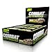 MusclePharm Combat Crunch Protein Bar, Multi-Layered Baked Bar, 20g Protein, Low Sugar, Low Carb, Gluten Free, S'Mores, 12 Bars