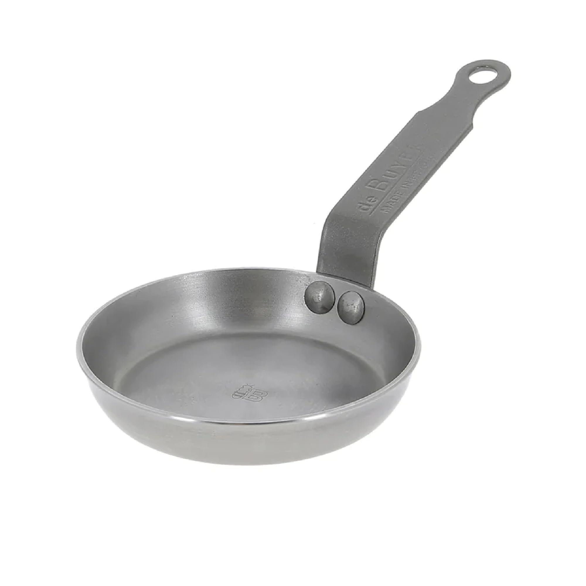 De Buyer 5612.12 Mineral B Element Blini Pan ,Silver-grey,4.7 Inch