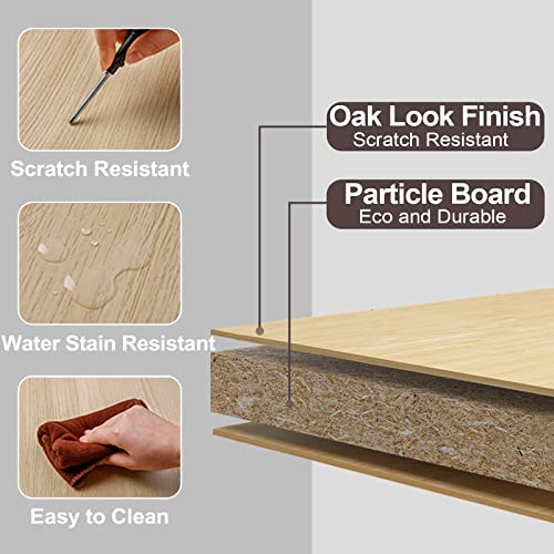 FairyHaus Nightstand with Drawer, Rattan Nightstands for Bedrooms with