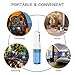 Cordless Water Flosser Oral Irrigator - Portable and Rechargeable IPX7 Waterproof 4 Modes with 200ml Large Cleanable Water Tank and 2000mAh Long Life Battery for Home & Travel, Oral & Nose Care