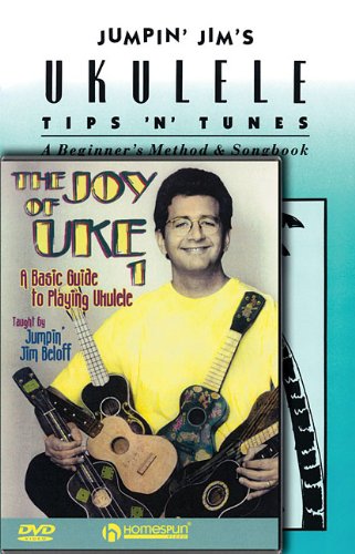 Jim Beloff Ukulele Pack: Includes Jumpin' Jim's Tips and Tunes book and The Joy of Uke DVD (Homespun Tapes) Jim Beloff Ukulele Pack: Includes Jumpin' Jim's Tips and Tunes book and The Joy of Uke DVD (Homespun Tapes)