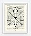 Love Is Kind, 1 Corinthians 13:4, Vintage Bible Verse Scripture Christian Art Print, Unframed, Wedding Anniversary Wall Art Decor Poster, Inspirational Gift, 8x10 Inches