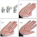 Taxutor Hydraulic Grease Fittings SAE Standard 120-Piece Kit – Straight, 90 Degree, 45 Degree Angled Grease Zerks Fitting Assortment Set