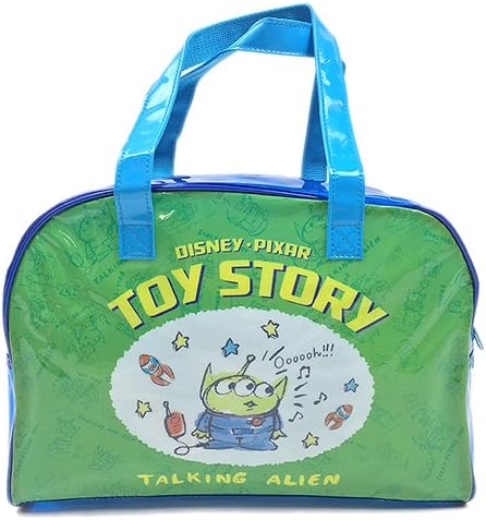 Amazon ディズニー キャラクター プールバッグ ボストン型 ビーチバッグ ビニールバッグ スイミングバッグ レッスン バッグ 水着入れ 水泳 海 海水浴 子供 キッズ プリンセス Disney 学用品 プール A エイリアン ノーブランド品 キッズバッグ 財布