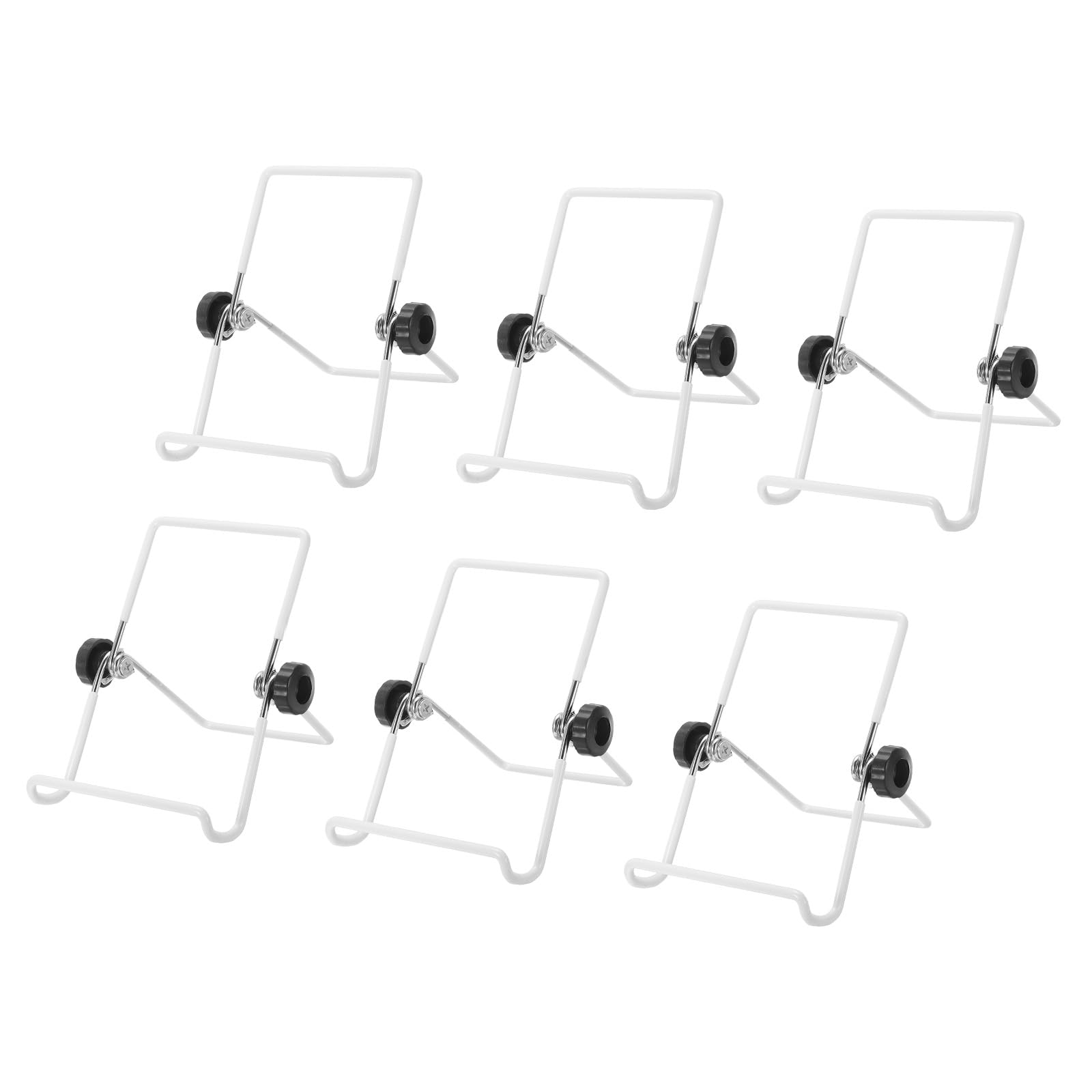 PATIKIL Sprouting Stands, 6 Pcs Stainless Steel Foldable Adjustable Stands Wide Mouth Canning Jars Holders for Growing Sprouting