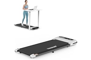 Yagud Under Desk Treadmill, Walking Pad for Home and Office, 2.5 HP Portable Walking Jogging Running Machine with Remote Cont
