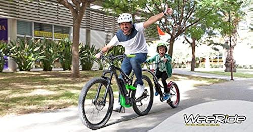 Kazam WeeRide Co-Pilot Bike Trailer, Green in Kenya Whizz Child